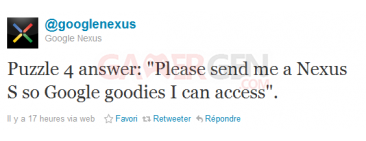 tweet-googlenexus-solution-puzzle-4-concours-nexus-s