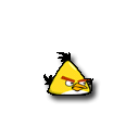 Angry bird yellow-bird