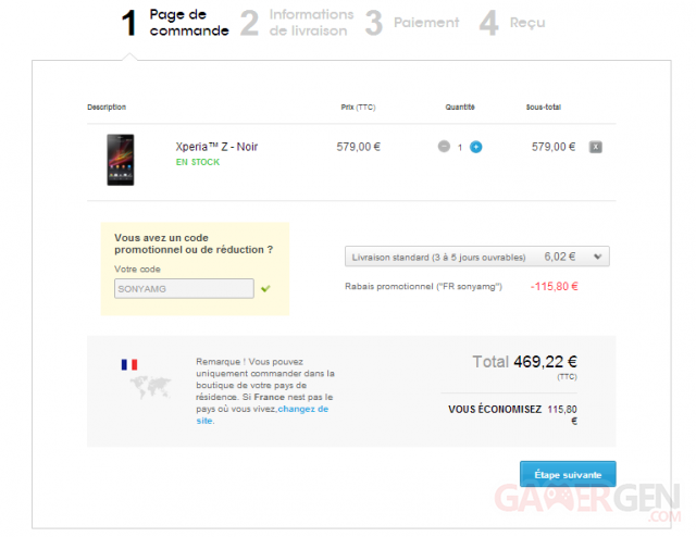 commande-sony-xperia-z-promotion-reduction