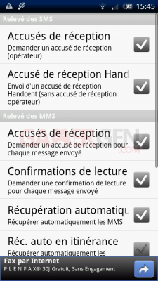 Handcent SMS android5