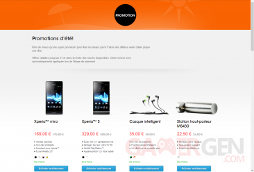 promotions sony mobile 1
