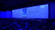 Samsung, live, unpacked, Galaxy S 3 scree-conférence-samsung1